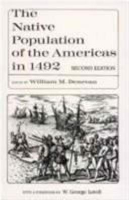 Native Population of the Americas In 1492 2nd 9780299134341 Front Cover