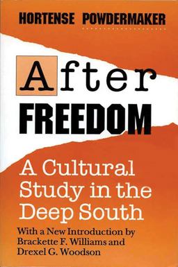After Freedom A Cultural Study in the Deep South  9780299137847 Front Cover