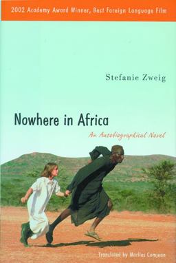 Nowhere in Africa An Autobiographical Novel  9780299199647 Front Cover