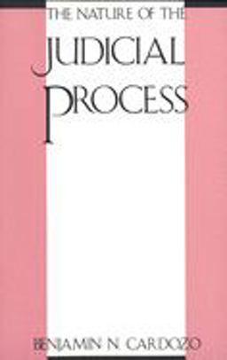 Nature of the Judicial Process  9780300000337 Front Cover