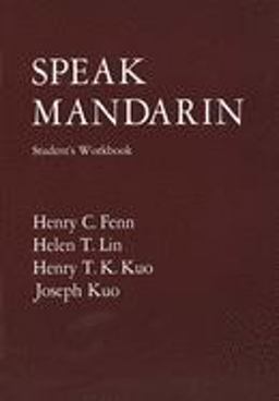 Speak Mandarin, Workbook  9780300000856 Front Cover