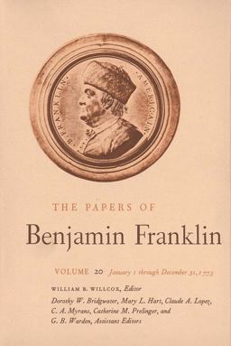 The Papers of Benjamin Franklin, Vol. 20