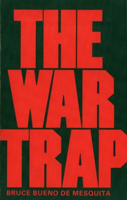 War Trap  9780300030914 Front Cover