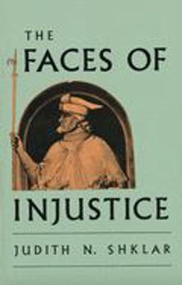 Faces of Injustice  9780300056709 Front Cover