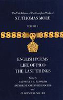 The Yale Edition of the Complete Works of St. Thomas More
