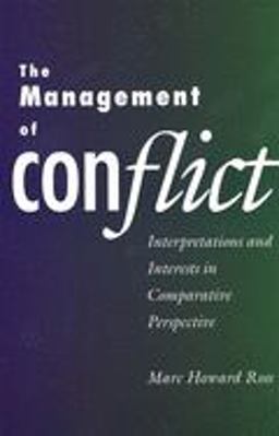 Management of Conflict Interpretations and Interests in Comparative Perspective  9780300065176 Front Cover