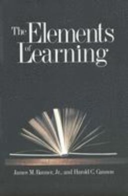 Elements of Learning  9780300084528 Front Cover