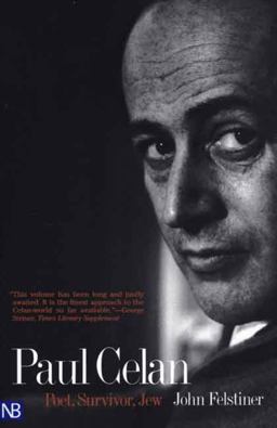Paul Celan Poet, Survivor, Jew  9780300089226 Front Cover