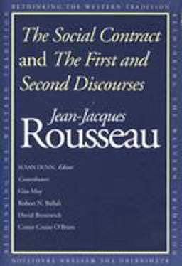 Social Contract and the First and Second Discourses  9780300091410 Front Cover