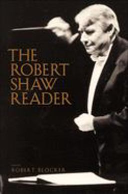 Robert Shaw Reader  9780300104547 Front Cover