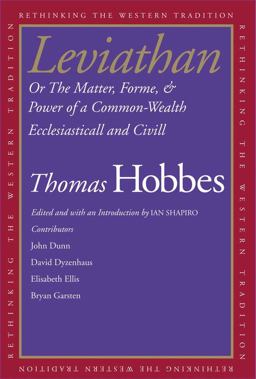 Leviathan Or the Matter, Forme, and Power of a Common-Wealth Ecclesiasticall and Civill  9780300118384 Front Cover