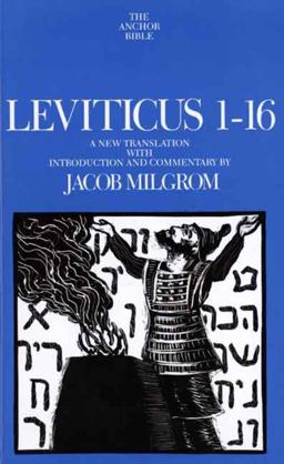 Leviticus 1-16  9780300139402 Front Cover