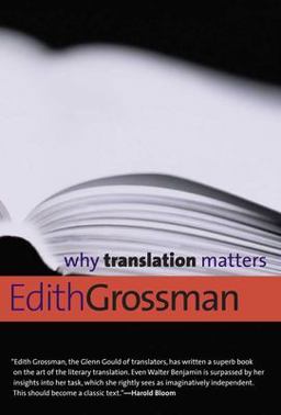 Why Translation Matters  9780300171303 Front Cover