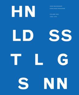 John Baldessari Catalogue Raisonné