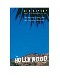 Hollywood Sign Fantasy and Reality of an American Icon  9780300181456 Front Cover