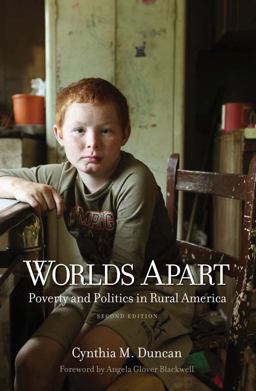 Worlds Apart Poverty and Politics in Rural America 2nd 9780300196597 Front Cover