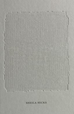 Sheila Hicks Weaving As Metaphor  9780300237221 Front Cover