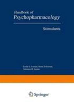Handbook of Psychopharmacology