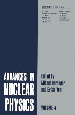 Advances in Nuclear Physics