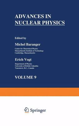 Advances in Nuclear Physics