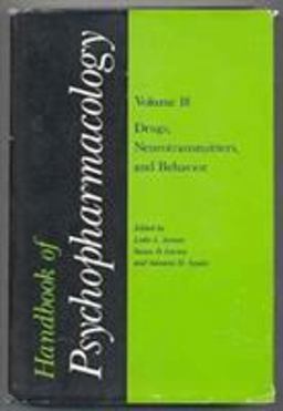 Handbook of Psychopharmacology