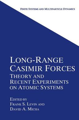 Long-Range Casimir Forces Theory and Recent Experiments on Atomic Systems  9780306443855 Front Cover