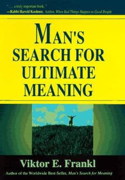 Man's Search for Ultimate Meaning  9780306456206 Front Cover