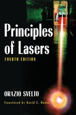 Principles of Lasers 4th 9780306457487 Front Cover