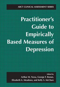 Practitioner's Guide to Empirically-Based Measures of Depression