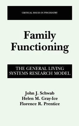 Family Functioning The General Living Systems Research Model  9780306463969 Front Cover
