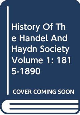 History of the Handel and Haydn Society