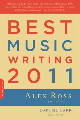 Best Music Writing 2011  9780306819636 Front Cover