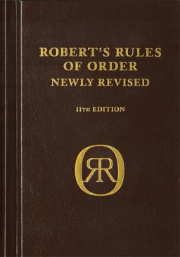 Robert's Rules of Order Newly Revised, Deluxe 11th Edition