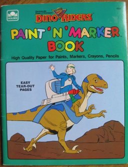 Dino Riders Paint N Marker