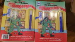 Ghostbusters Mark and See Book