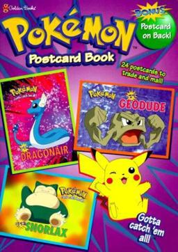 Pokemon Postcard Book