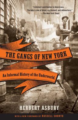 Gangs of New York An Informal History of the Underworld  9780307388988 Front Cover