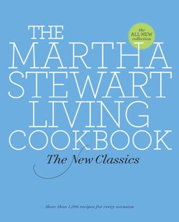 Martha Stewart Living Cookbook The New Classics  9780307393838 Front Cover