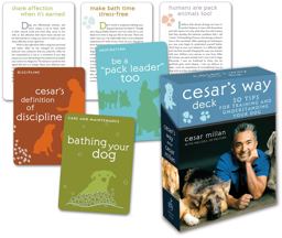 Cesar's Way Deck 50 Tips for Training and Understanding Your Dog  9780307396327 Front Cover