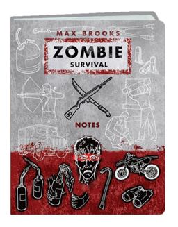 Zombie Survival Notes Mini Journal