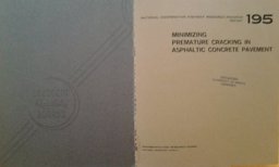 Minimizing Premature Cracking in Asphaltic Concrete Pavement Minimizing Premature Cracking in Asphaltic Concrete Pavement