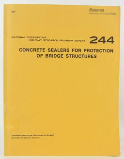 Concrete Sealers for Protection of Bridge Structures Concrete Sealers for Protection of Bridge Structures