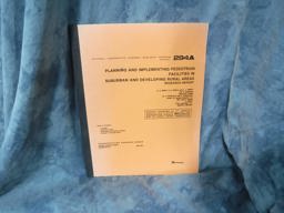 Planning and Implementing Pedestrian Facilities in Suburban and Developing Rural Areas (Research Report)