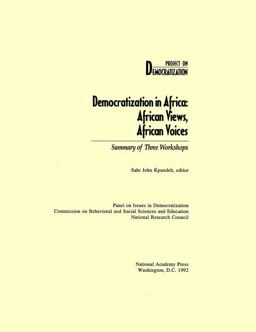 Democratization in Africa Democratization in Africa