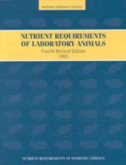 Nutrient Requirements of Laboratory Animals 1995 Nutrient Requirements of Laboratory Animals 1995