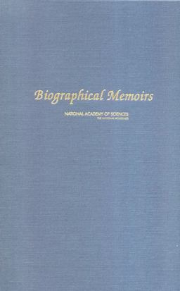 Biographical Memoirs Biographical Memoirs