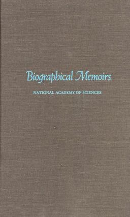 Biographical Memoirs Biographical Memoirs