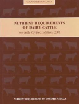 Nutrient Requirements of Dairy Cattle 7th 9780309069977 Front Cover