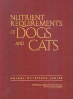 Nutrient Requirements of Dogs and Cats  9780309086288 Front Cover