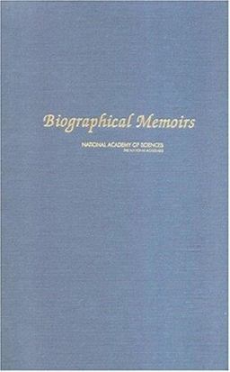 Biographical Memoirs Biographical Memoirs